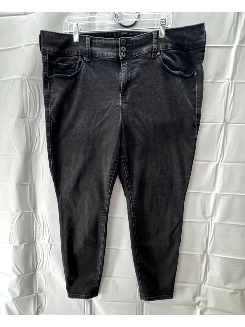 Torrid Black Wash Jegging Jeans 22S Super Soft High Rise Skinny Jean Plus Size